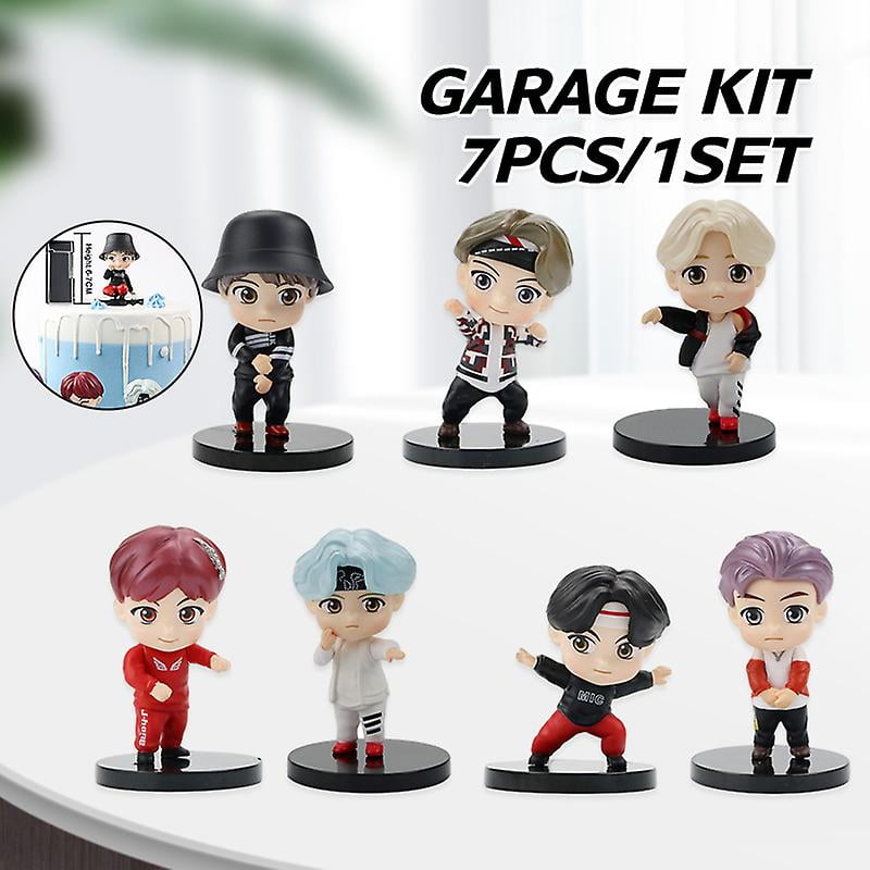 Set Of 7 Bts Model K-pop Cartoon Anime Collection For Fans 6-8cm | Walmart Canada Set Of 7 Bts Model K-pop Cartoon Anime Collection For Fans 6-8cm | Walmart Canada