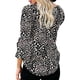 thumbnail image 5 of Minnieouse Blusa de mujer con cuello en V con cordones en la parte de manga larga casual camisa suelta Prendas para la parte del cuerpo Impreso 2 XXL Minnieouse AP003442-10, 5 of 6