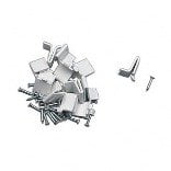 KNAPE & VOGT CO 256S WH White Shelf Supp Clip
