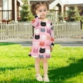 thumbnail image 5 of Girls' long-sleeved dress Cute Cat Girls' A-line dress with ribbed cuffs Soft and comfortable, 5 of 6