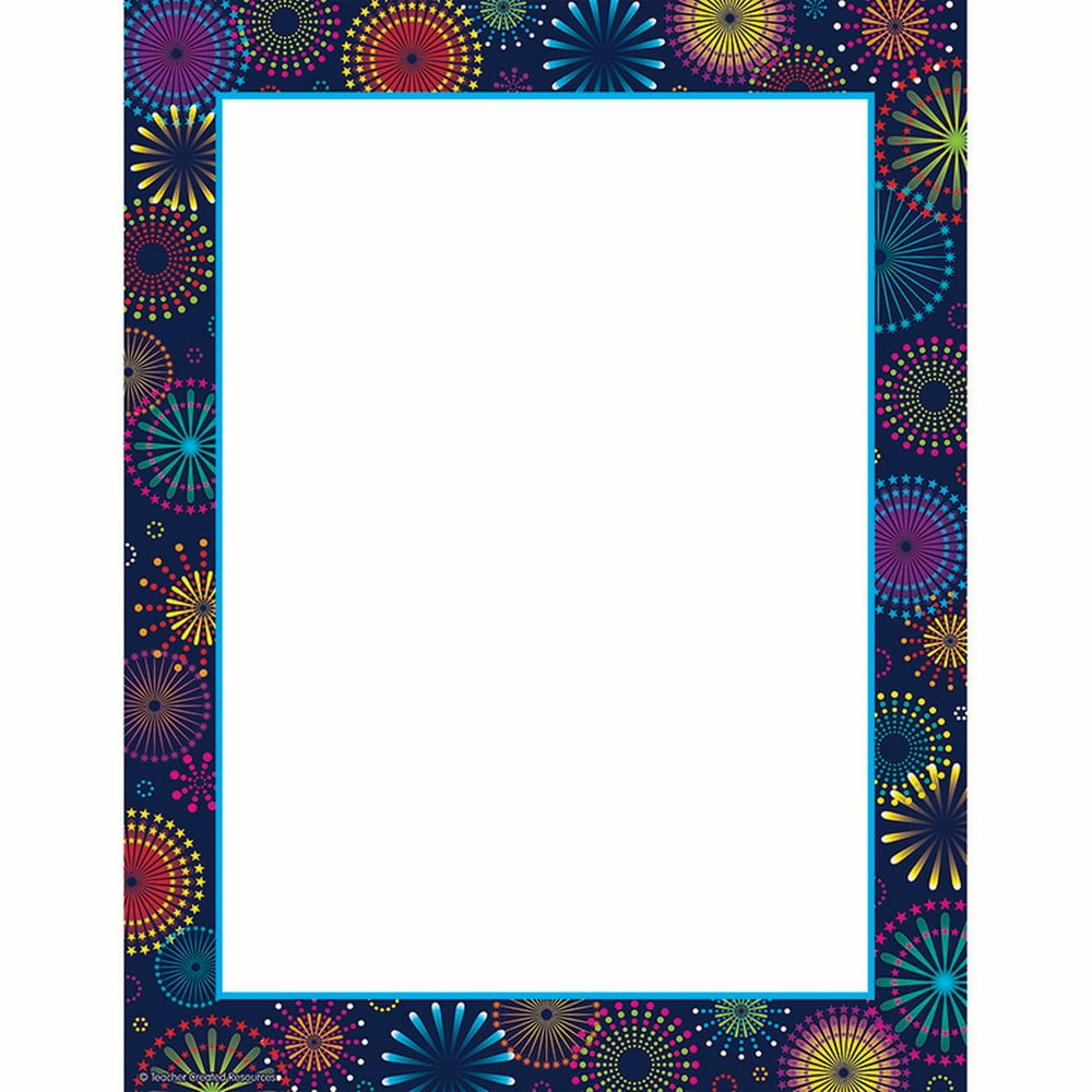 FIREWORKS COMPUTER PAPER