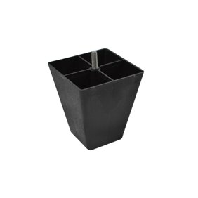Leg Daddy 4 Round Tapered Plastic Sofa Couch And Chair Legs