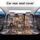 thumbnail image 5 of Una Casa de Locos-theme Car Rear Seat Covers Back Elastic Flexible Car Seat Covers Decorative Fits Most Cars 120x59x76cm, 5 of 6