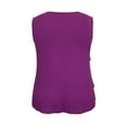 thumbnail image 2 of Women's Crew Neck Ruffle Tank, 2 of 4