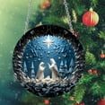 thumbnail image 1 of onlyliua ¡ ¡Ofertas Del Día Por Tiempo Limitado! Adornos Navideños Acrílicos Redondos, Adorning Bendición para Bautizos, Adorning Pared para Fiestas, 1 of 6