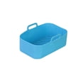 thumbnail image 1 of Advancent Bandeja de silicona para freidora de aire, cesta resistente al calor, revestimiento de placa de panadería, lavable, reutilizable, utensilios de Herramientas y accesorios para hornear Azul Advancent HA067250-03, 1 of 6