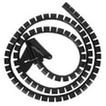 thumbnail image 4 of Miangastore Cable Pipe Black Flexible Conduit for Computer Setup 1Pcs, 4 of 8