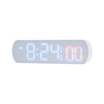 thumbnail image 4 of Reloj Despertador digital BLESIY Silencioso Brillo ajustable Reloj de mesa multifuncional, 4 of 8
