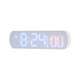 thumbnail image 3 of Reloj de pared LED, reloj electrónico de escritorio, reloj digital multifuncional moderno para Blanco y azul, 3 of 9