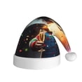 thumbnail image 7 of Lsque Chucky Print Santa Hat Christmas Hat Funny Christmas Hat Christmas Knitted Beanie Hat For Men Women Adult, 7 of 7