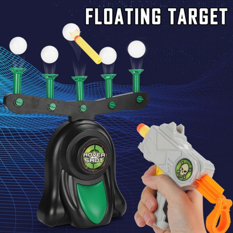 Air Shot Hover Floating Target Game Foam Dart Blaster Shooting Ball Funny Toy 