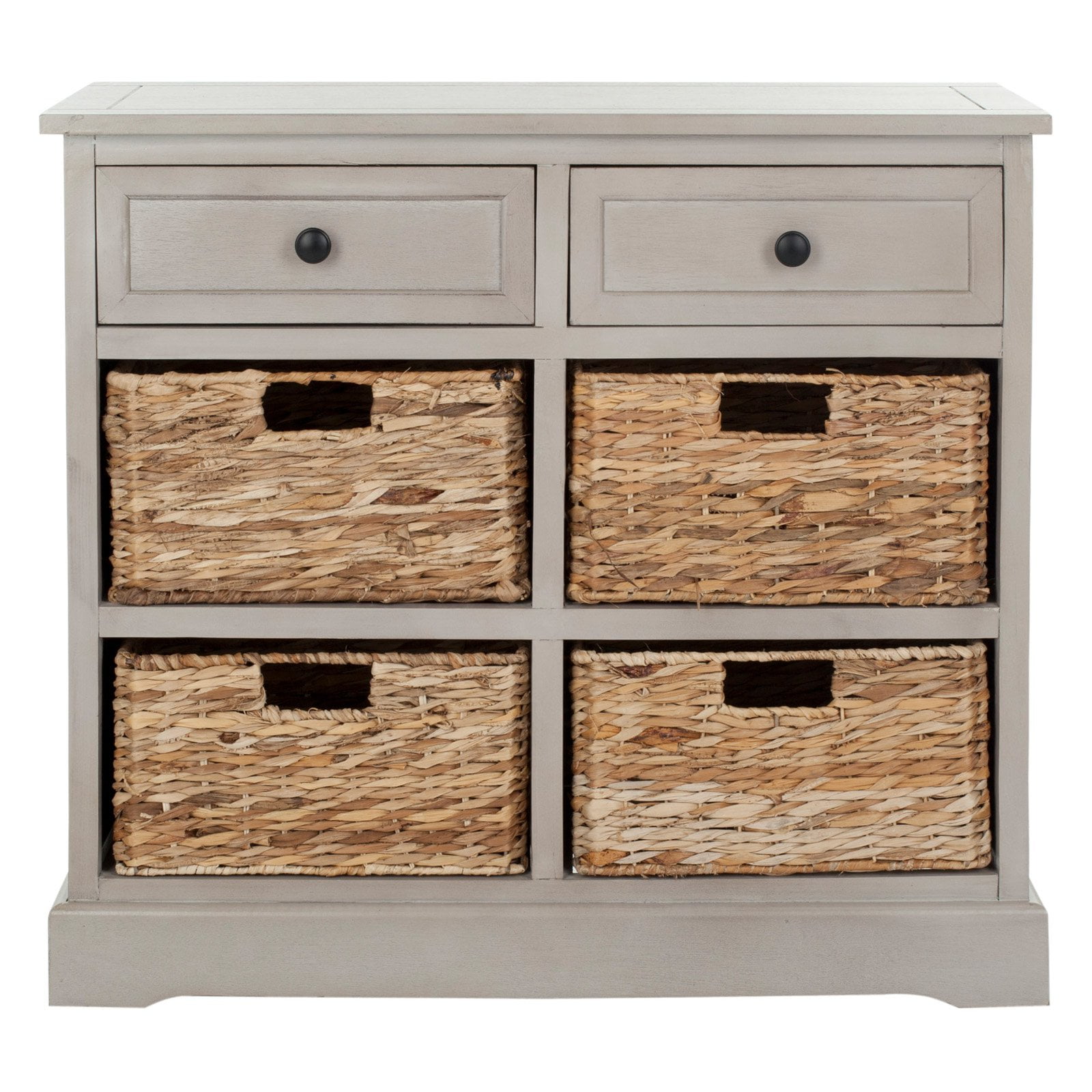 Safavieh Herman Storage Unit with Wicker Baskets