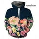 thumbnail image 5 of Sudadera con capucha de flores coloridas para hombre y mujer, sudadera con estampado 3D, sudaderas casuales para parejas, ropa para mujer, 5 of 5