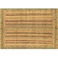 thumbnail image 1 of Ahgly Company Indoor Rectangle Oriental Brown Modern Area Rugs, 6' x 9', 1 of 4