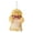 Yellow, variant on Nosey Bear Bean Bag Plush Toy, 6.3inch Soft Curly Fleece Stuffed Doll for Home Decoration and Cozy Hugging Companion