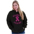 thumbnail image 4 of Breast Cancer Stronger Everyday Hoodie Sweatshirt Women Brisco Brands L, 4 of 6