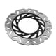 thumbnail image 1 of Rotor De Disco De Freno De Acero Inoxidable, Rotor De Disco De Freno Trasero De Motocicleta Estable De 240 Mm/9,45 Pulgadas Material De Acero Inoxidable Para Motocicleta Para, 1 of 8