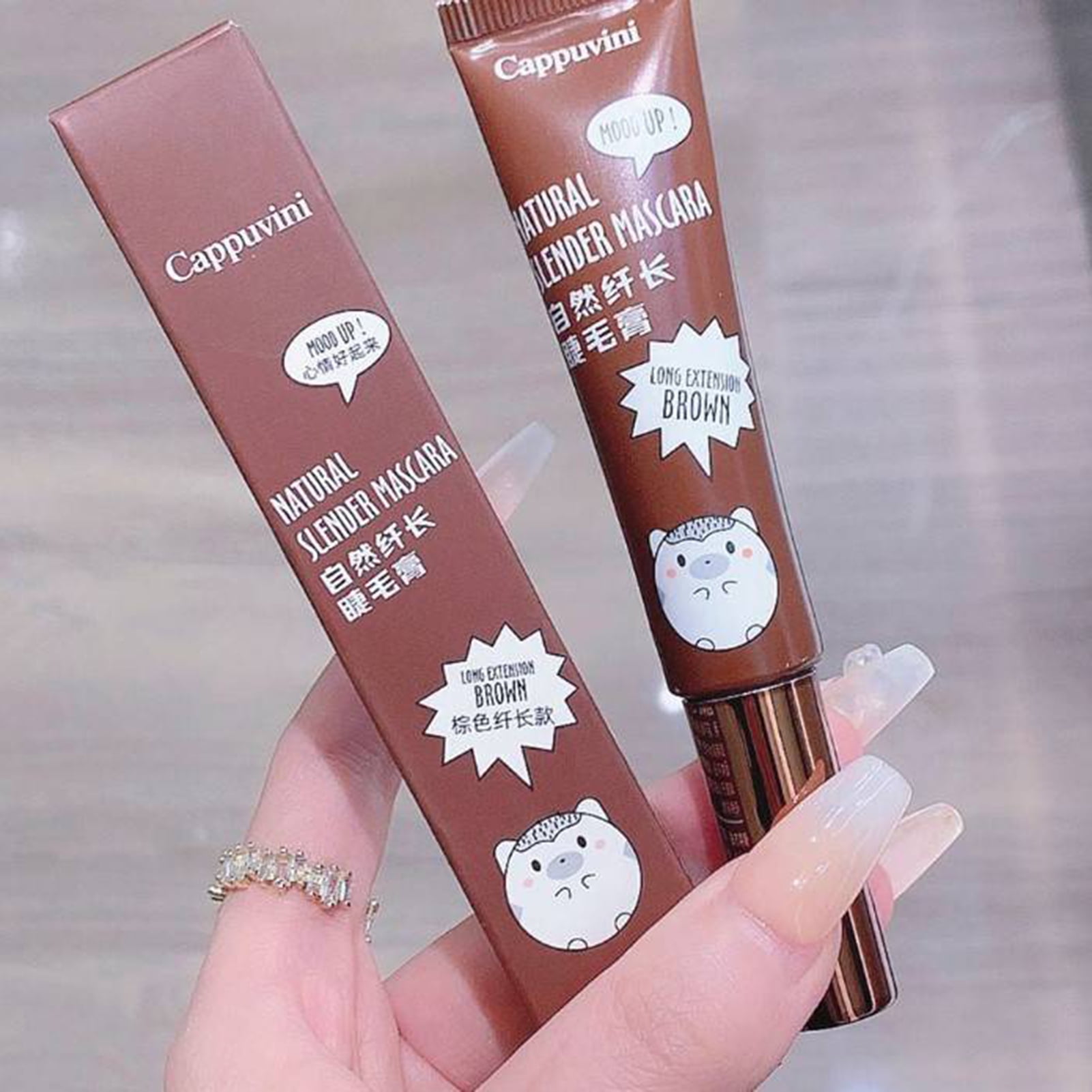 Curl Eyelash Extension Mascara No Flaking Smudge Proof Mascara for