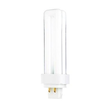 

18 watt; pin-based Compact Fluorescent; 3000K; 82 CRI; G24Q-2 (4-Pin) base