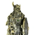 thumbnail image 6 of Ebros Viking Bull Berserker Warrior with Battle Axe and Broad Shield Statue 13"H, 6 of 9