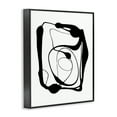 thumbnail image 4 of Stupell Industries Black Swirled Figure Abstract Painting Black Framed Art Print Wall Art, 11 x 14, 4 of 10