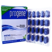 Progene 40ct Testosterone Supplement - Doctor Recommended with Clinically Proven Testosterone Precursors - Increase Levels for More Energy, Lean Muscle & Libido - Tribulus, Tongkat Ali, L-Arginine