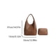 thumbnail image 5 of Bolso Mano para Mujer Con Cierre Magnético Piel Sintética Sólido Viajes, 5 of 9
