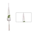 thumbnail image 1 of Billuyoard Cestas colgantes 100 hechas a mano, soporte para plantas, macramé, colgador de plantas, maceta para colgar en la pared interior, soporte para Jardín y Patio No.17 Billuyoard HA001777-17, 1 of 1
