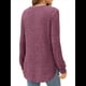 thumbnail image 5 of Suéteres de Moda para Mujer, Tops de Larga, Ropa de Otoño, Camisetas y Blusas de Moda. Rojo Púrpura XXL, 5 of 6