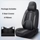 thumbnail image 5 of Juego completo de fundas universales de cuero para asientos de coche para BMW E61 Touring Lada Vesta VW Passat B5 Freed, accesorios para interiores de automóviles para mujer, 5 of 5