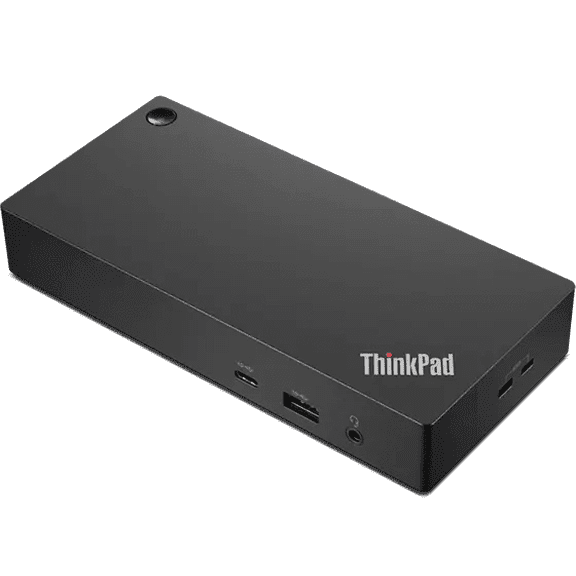 Restored Lenovo 40AY0090US ThinkPad Universal USB-C Docking Station – Dual Monitor Support, 4K HDMI & DisplayPort, 65W Power Delivery, USB-C Gen 2 (Refurbished)