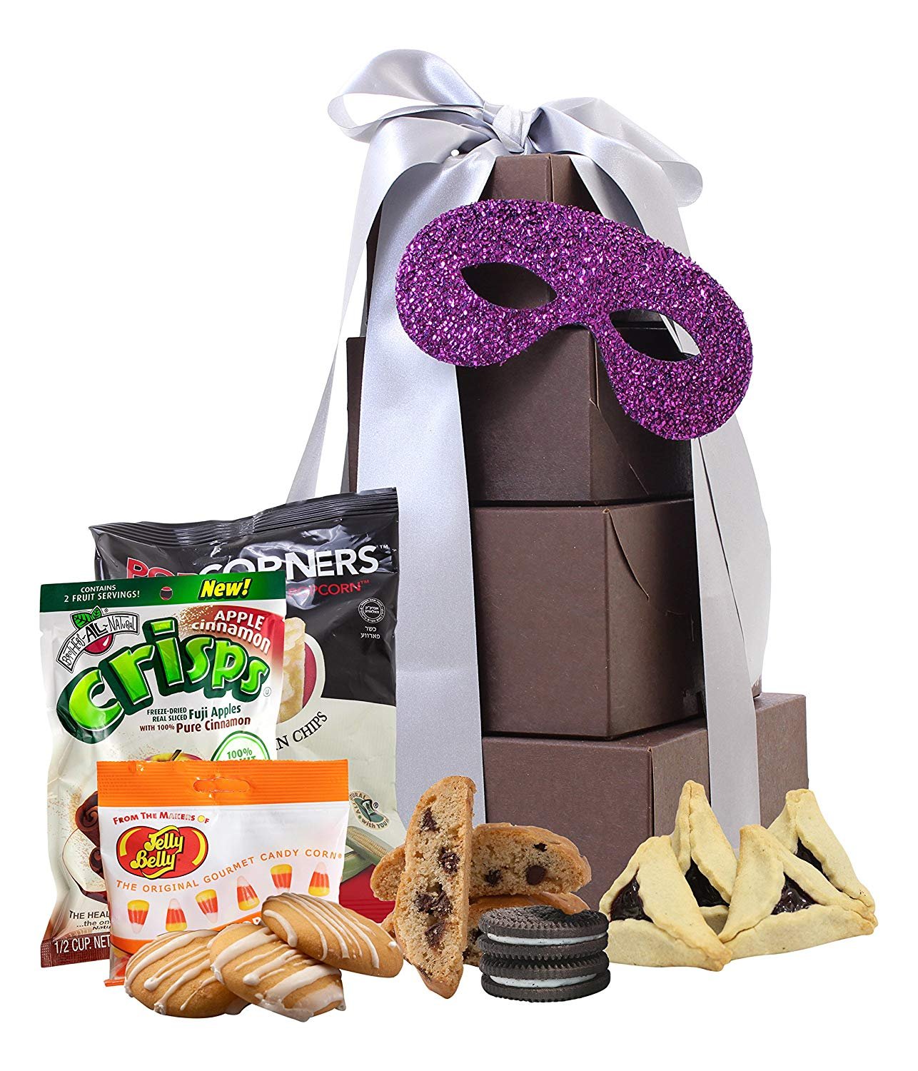 Gluten Free Palace Happy Purim Deluxe Gift Tower, 3 Pound