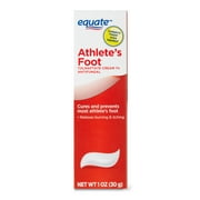 Equate Athlete's Foot Antifungal Cream, Tolnaftate 1%, 1 oz