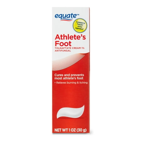 Equate Athlete's Foot Antifungal Cream, Tolnaftate 1%, 1 oz