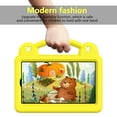 thumbnail image 6 of ShellTech Kids Case for Onn 7 inch Tablet Case (2024) Gen 4 Model:100135924,Kids Boy Girl EVA Case Shockproof Stand Handle Cover for Onn 7 inch Tablet 2024 Gen 4,Yellow, 6 of 8