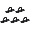 thumbnail image 4 of Ceiling Hook Eye Pad, Black Perforated Baking Paint Pad Eye Plate Rust Proof  For Ceiling Fan 8mm/0.31in, 4 of 8