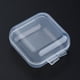 thumbnail image 2 of 10 cajas organizadoras de plástico para guardar cuentas, con tapa abatible. Estuche pequeño de plástico, mini cajas cuadradas para manualidades y arte., 2 of 4