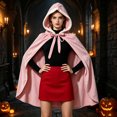 thumbnail image 2 of MuXiKeJi Clothes Velvet Hooded Cape Winter Cloak With For Halloween Cosplay Stage Performance, 2 of 6