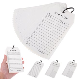 321Done To Do List Notepad 5.5x8.5, Simple Checklist, Made In USA, Cute Modern Design For Organizing Planning 50 Sheets College Ruled Thick Heavy Paper