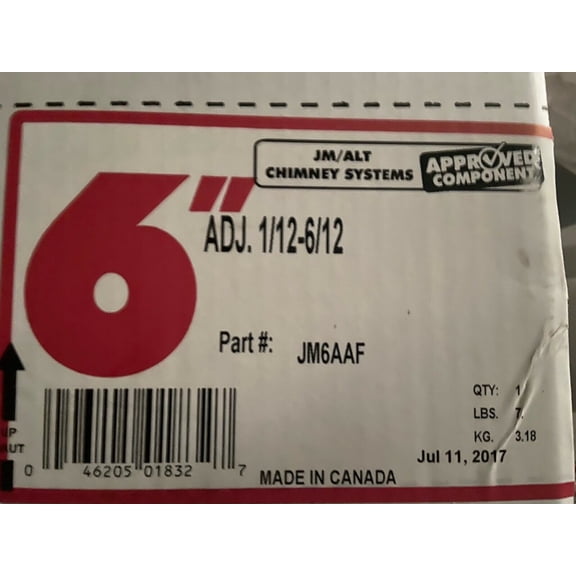Selkirk JM6AAF Flat Roof Flashing With Storm Collar, 9 in W x 27-1/2 in L, Stain