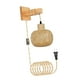 thumbnail image 4 of Aplique de pared de bambú Lámpara de pared de cabecera de bambú, lámpara colgante de granja con base E26, luz colgante enchufable para lectura, escale, 4 of 9