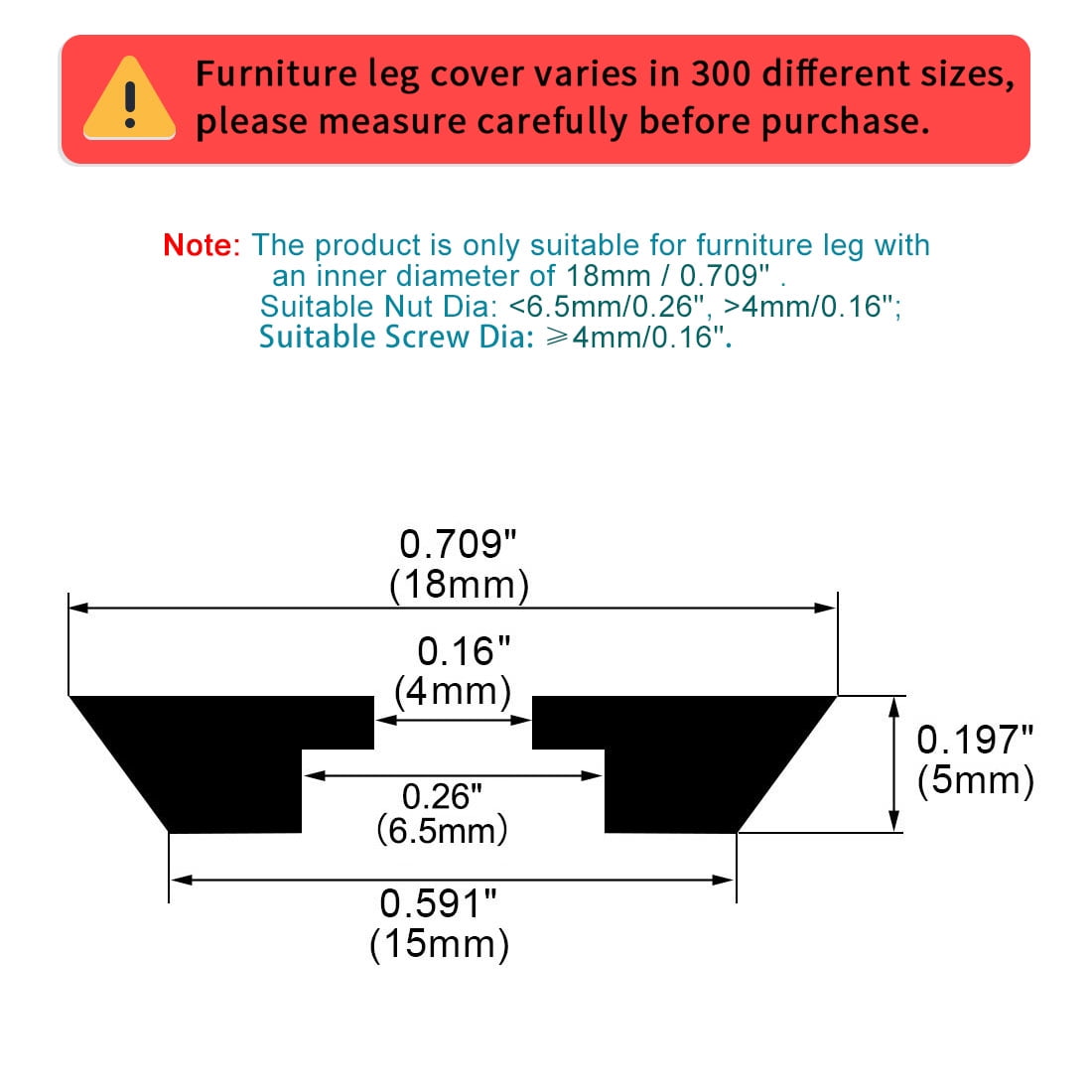 20 Pieds En Caoutchouc Pour Les Planches à Découper Et 20 Vis