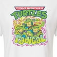 thumbnail image 3 of Teenage Mutant Ninja Turtles - 90S Logo - Juniors Cropped Cotton Blend T-Shirt, 3 of 5