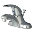 thumbnail image 2 of Builders Shoppe  Classic Single Handle Centerset Lavatory Faucet with Pop-Up Drain Nickel Nickel Finish, Silver Finish, 2 of 5