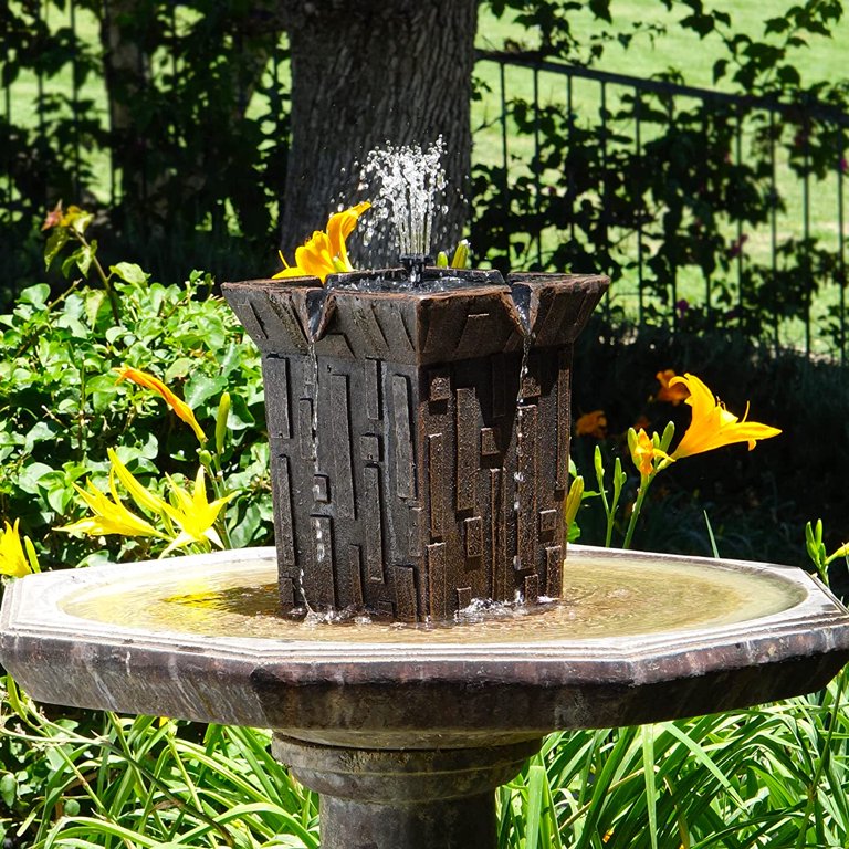 Bernini Fortezza Cordless Outdoor Fountain – Battery Operated
