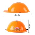 thumbnail image 3 of SHISUYAN 2Pcs Kids Simulation Protective Safety Helmets Funny Plastic Children Engineering Hats Playhouse Toys(With or Without Logo Random), 3 of 8