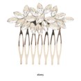 thumbnail image 4 of Guardurnaity Peinetas de boda únicas y exquisitas para novias hechas con aleación resistente y duradera Plata elegante Type3 NO3, 4 of 6