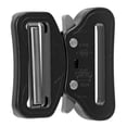 thumbnail image 3 of Hebilla de cinturón de liberación rápida, hebillas de correa de metal para correas, bricolaje, bolso, ropa, accesorios, hebillas de clip negras, 3 of 14