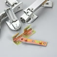 thumbnail image 1 of ETHZZLE 4 Sets Furniture Fittings Connector Iron Golden Square For Furniture Construction, 1 of 6