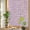Pink, variant on Purple Window Privacy Film Rainbow Static Cling Stain Glass Window Film for Glass Door, Decorative Sunroof Decal Sticker for Car Bathroom 17.7"x39.3" Geometric Vertical Striped Solid Rainbow